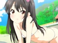 超かわいいスレンダーロリ少女がお外でお兄さんとドキドキエッチ Pornhub 無料エロアニメ動画